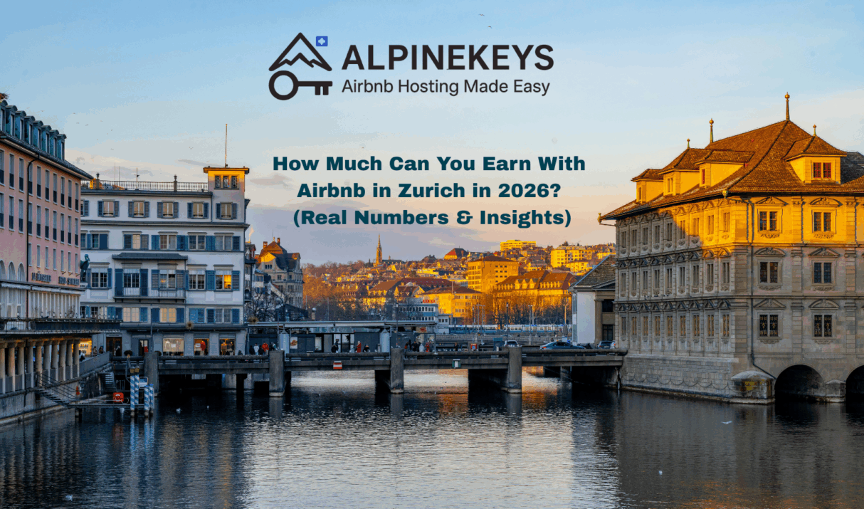 How Much Can You Earn With Airbnb in Zurich in 2026? (Real Numbers & Insights)