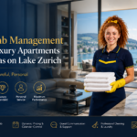 luxury villa management by lake zurich